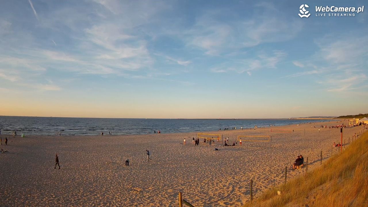 ŚWINOUJŚCIE - widok na plażę - 24 maj 2026, 20:44