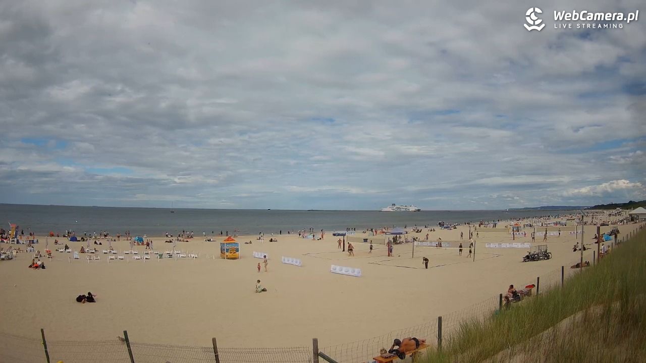 ŚWINOUJŚCIE - widok na plażę - 30 sierpień 2026, 14:33