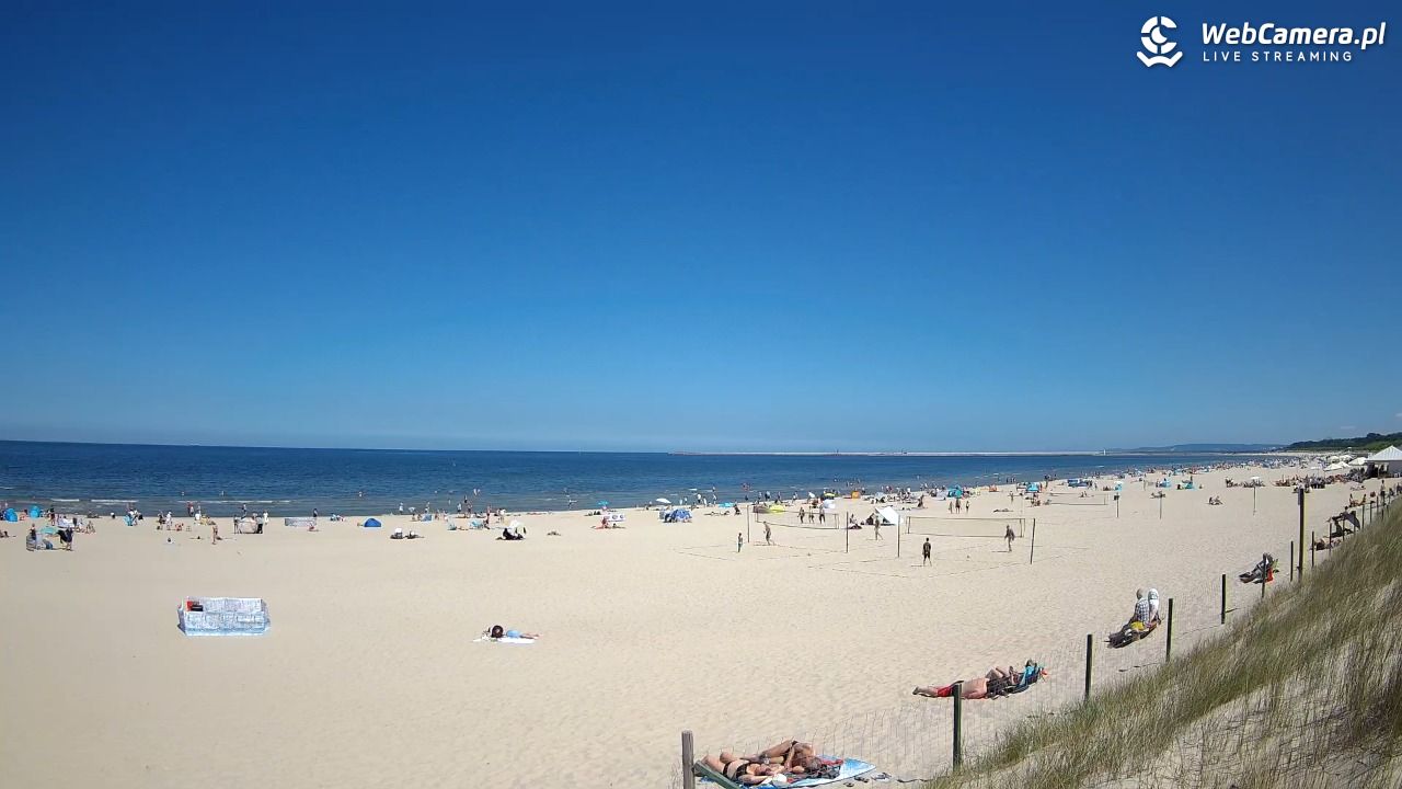ŚWINOUJŚCIE - widok na plażę - 25 maj 2026, 13:08