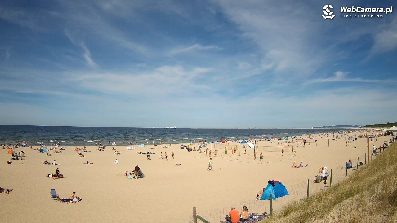 ŚWINOUJŚCIE - widok na plażę - 24 maj 2026, 15:15