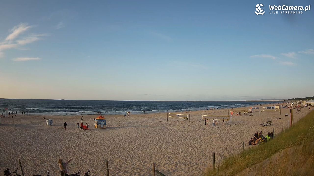 ŚWINOUJŚCIE - widok na plażę - 13 lipiec 2026, 20:00
