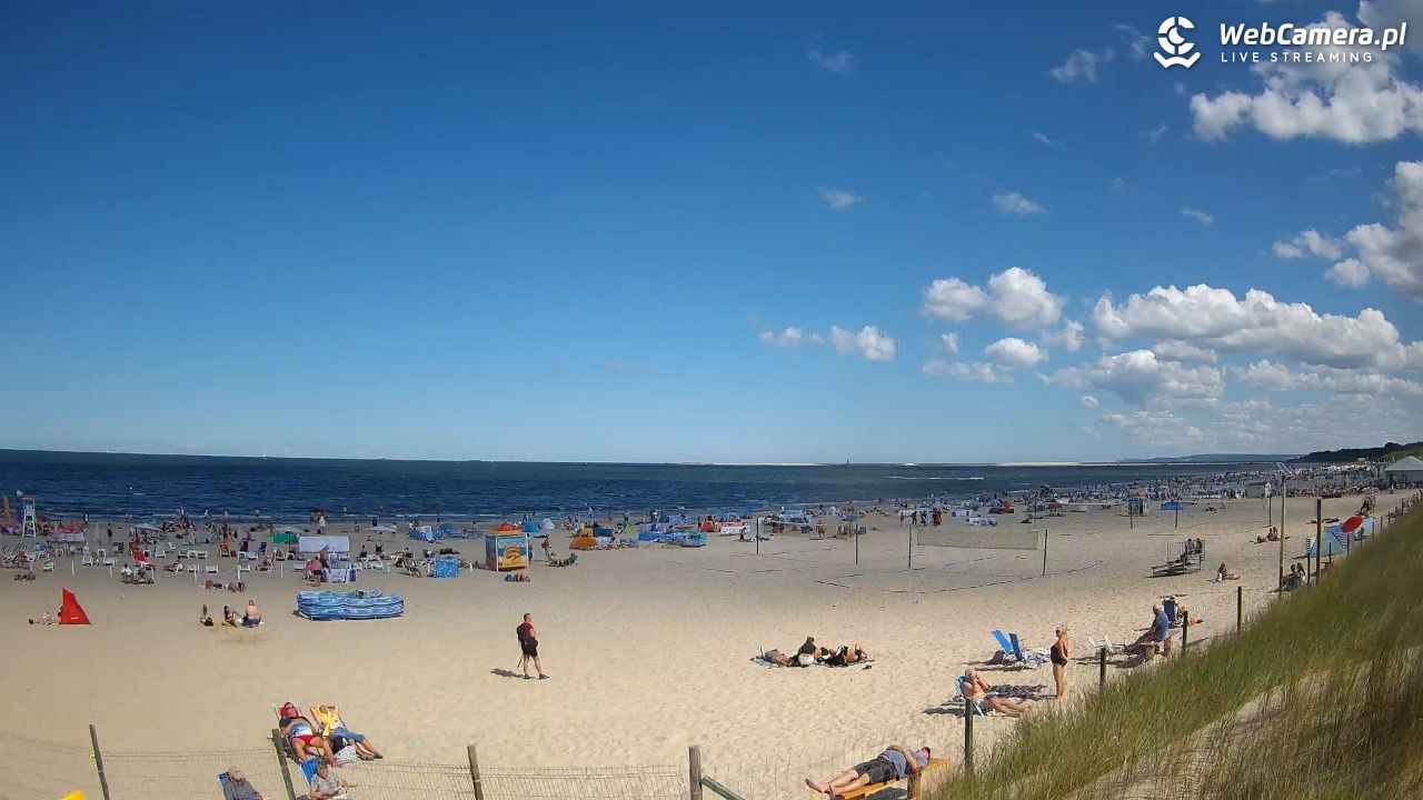 ŚWINOUJŚCIE - widok na plażę - 26 sierpień 2026, 13:06