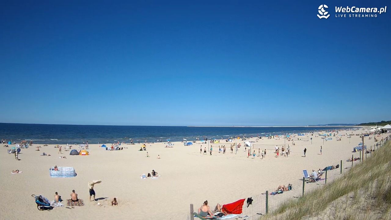 ŚWINOUJŚCIE - widok na plażę - 25 maj 2026, 14:51