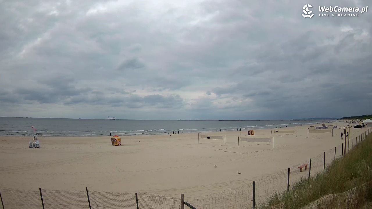 ŚWINOUJŚCIE - widok na plażę - 24 czerwiec 2025, 18:49