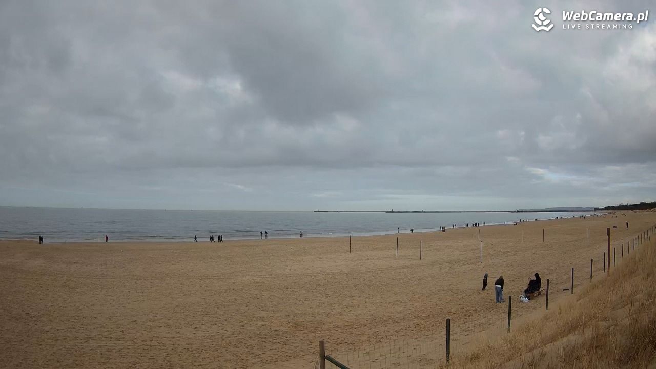 ŚWINOUJŚCIE - widok na plażę - 31 marzec 2026, 17:20