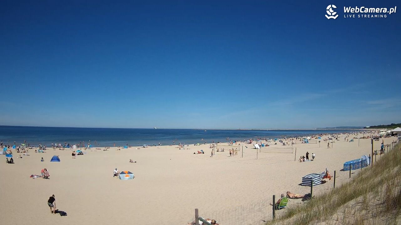 ŚWINOUJŚCIE - widok na plażę - 23 maj 2026, 13:55
