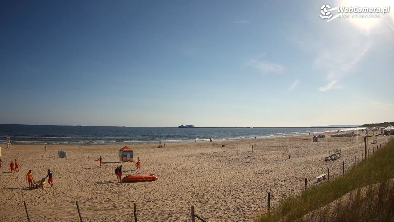ŚWINOUJŚCIE - widok na plażę - 14 lipiec 2026, 08:22