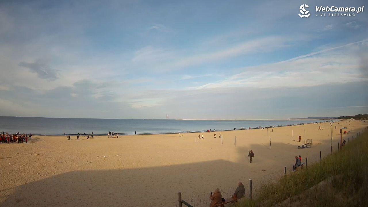 ŚWINOUJŚCIE - widok na plażę - 15 październik 2026, 14:33