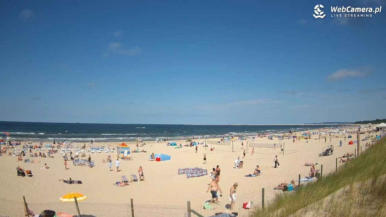 ŚWINOUJŚCIE - widok na plażę - 13 lipiec 2026, 14:47