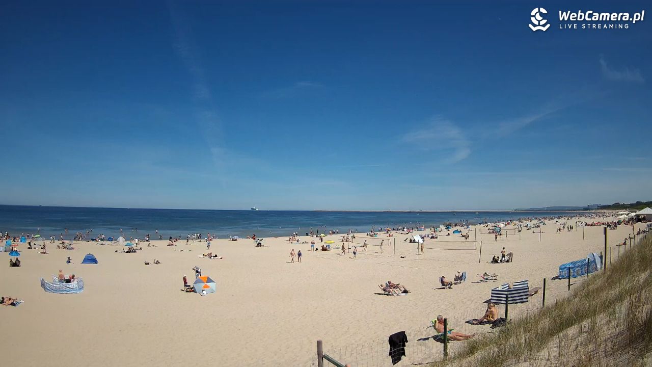 ŚWINOUJŚCIE - widok na plażę - 23 maj 2026, 12:54