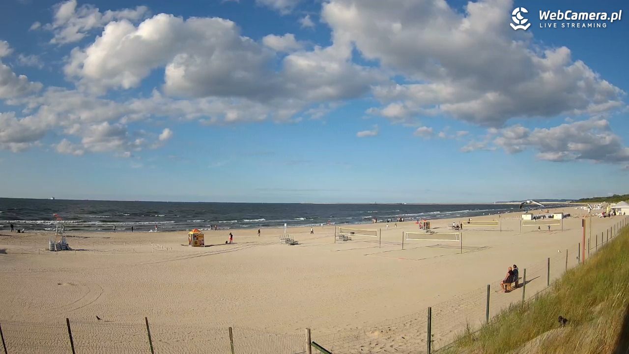 ŚWINOUJŚCIE - widok na plażę - 25 czerwiec 2025, 19:10