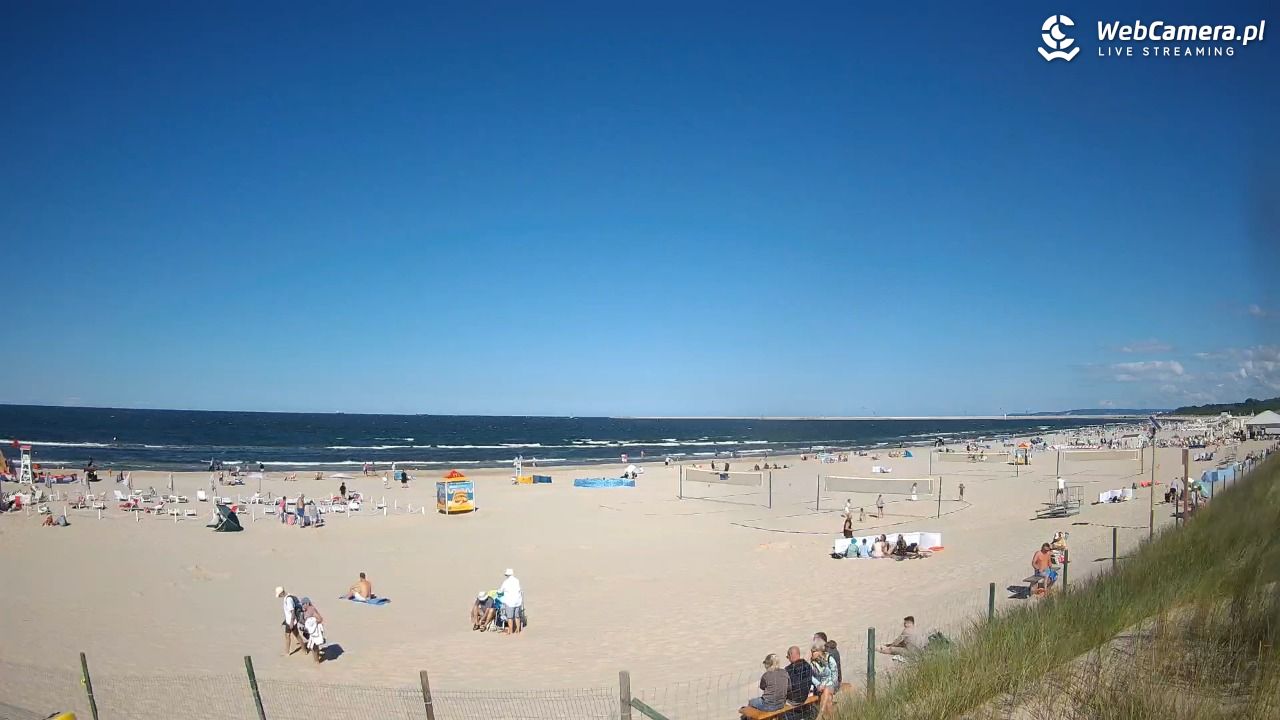 ŚWINOUJŚCIE - widok na plażę - 26 sierpień 2026, 15:14