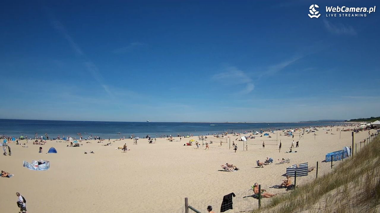ŚWINOUJŚCIE - widok na plażę - 23 maj 2026, 12:47