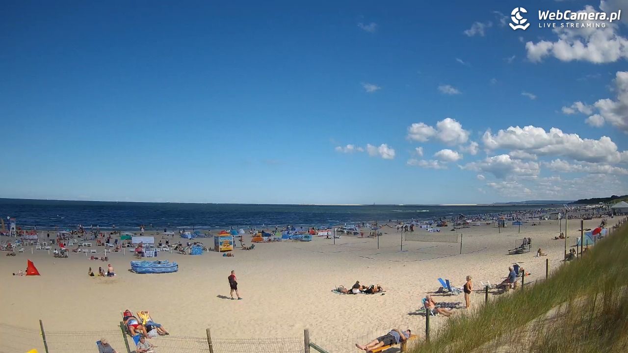 ŚWINOUJŚCIE - widok na plażę - 26 sierpień 2026, 13:06