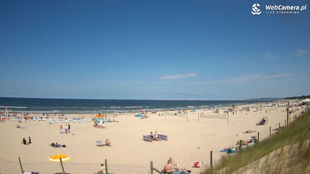 ŚWINOUJŚCIE - widok na plażę - 13 lipiec 2026, 13:41