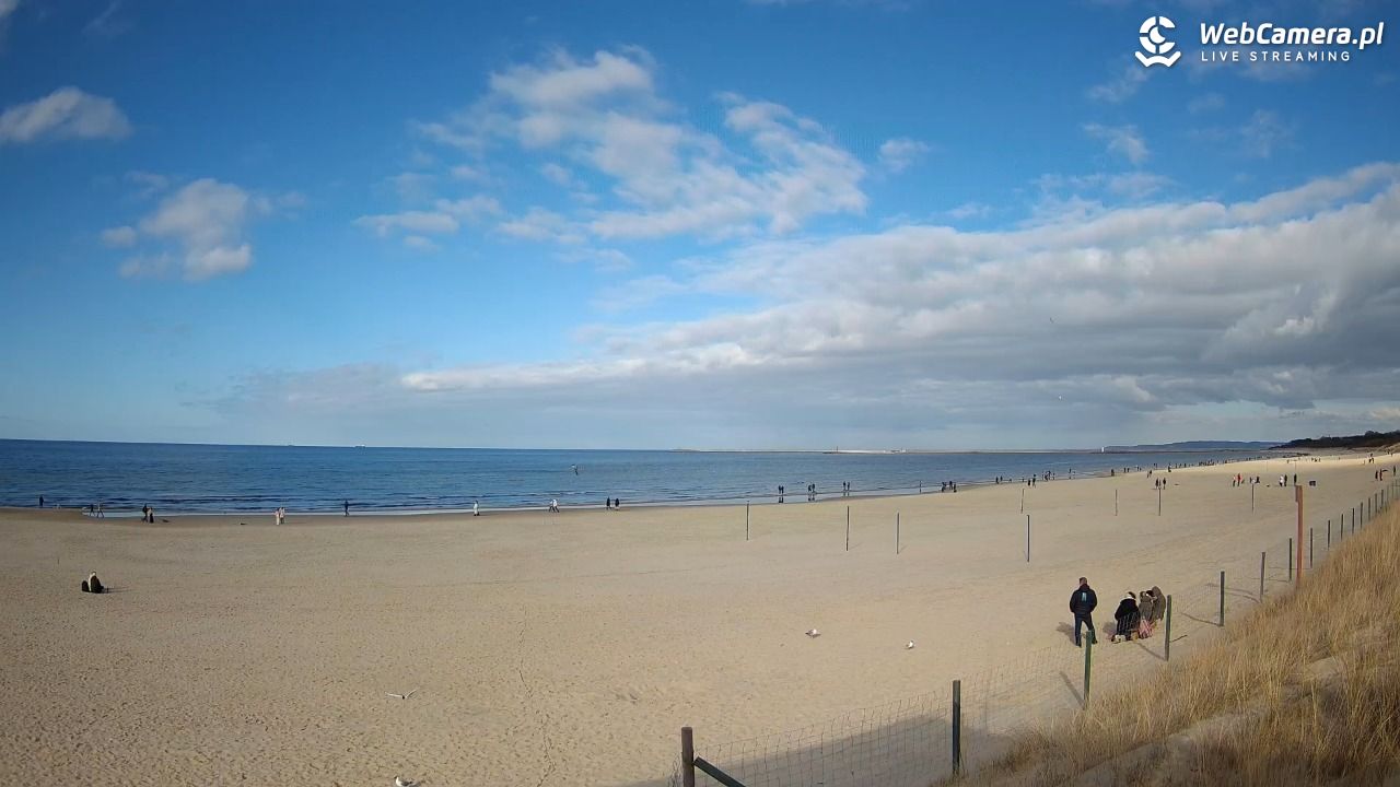 ŚWINOUJŚCIE - widok na plażę - 29 marzec 2026, 16:57