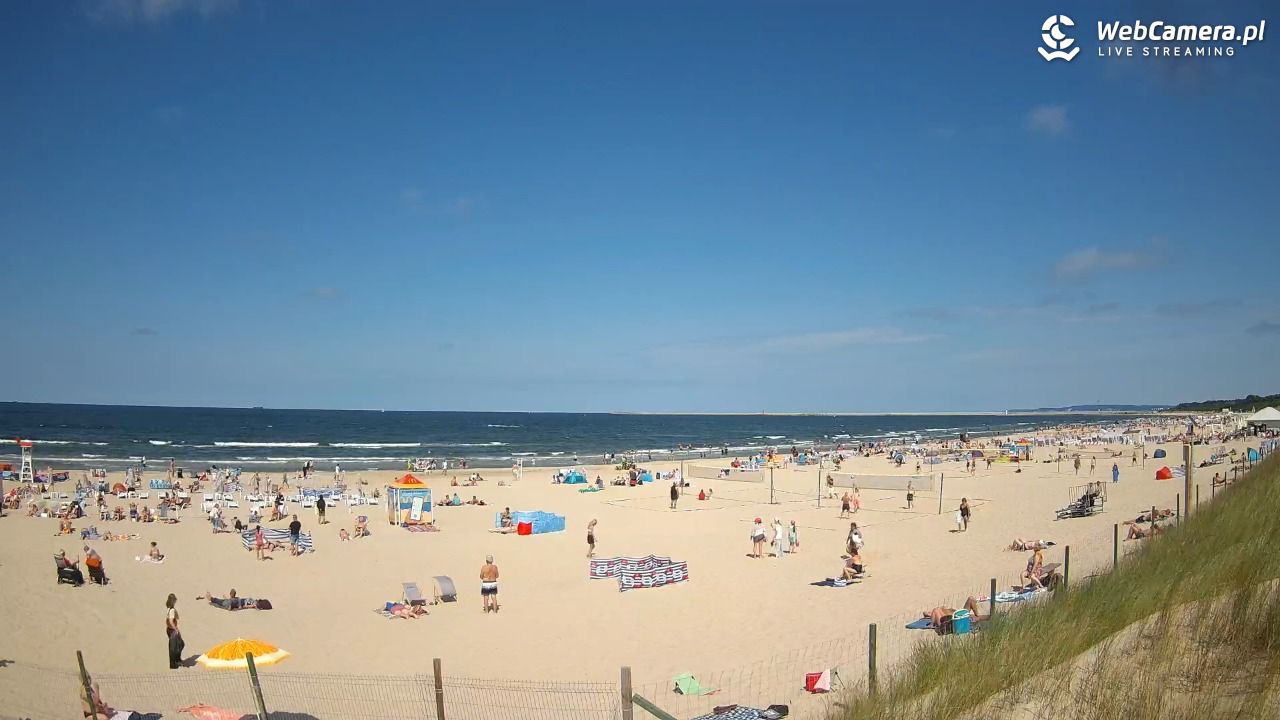ŚWINOUJŚCIE - widok na plażę - 13 lipiec 2026, 14:47