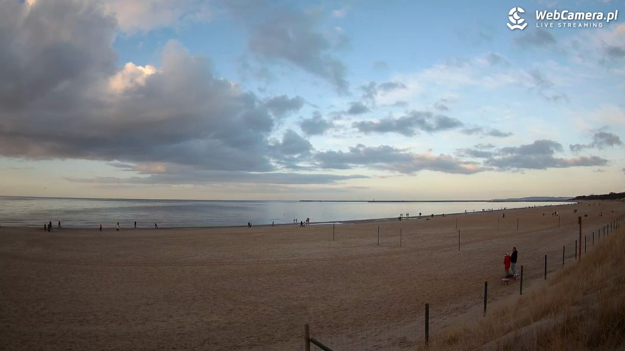 ŚWINOUJŚCIE - widok na plażę - 30 marzec 2026, 18:57