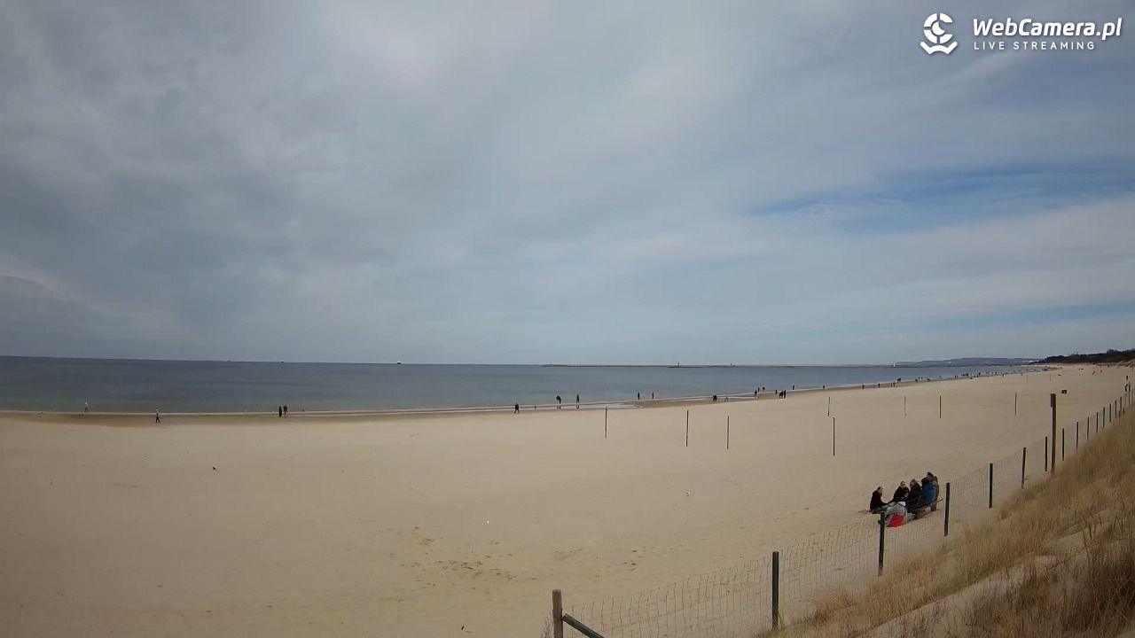 ŚWINOUJŚCIE - widok na plażę - 28 marzec 2026, 12:36