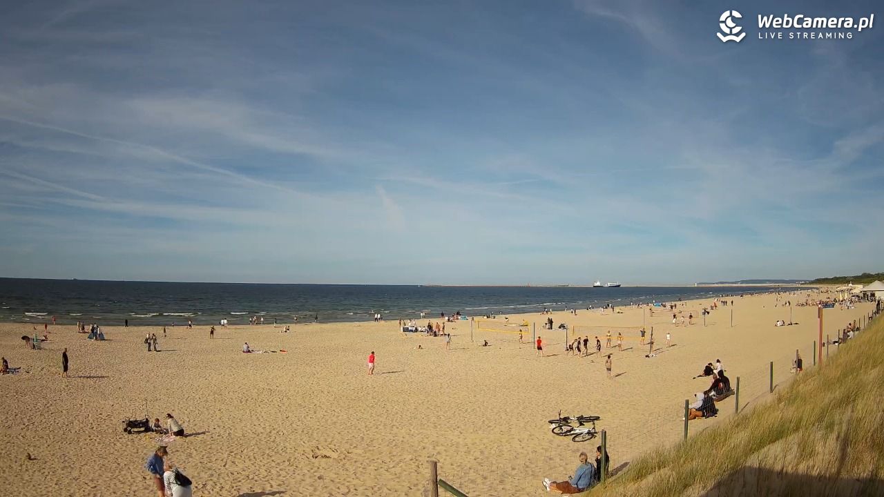 ŚWINOUJŚCIE - widok na plażę - 24 maj 2026, 17:46