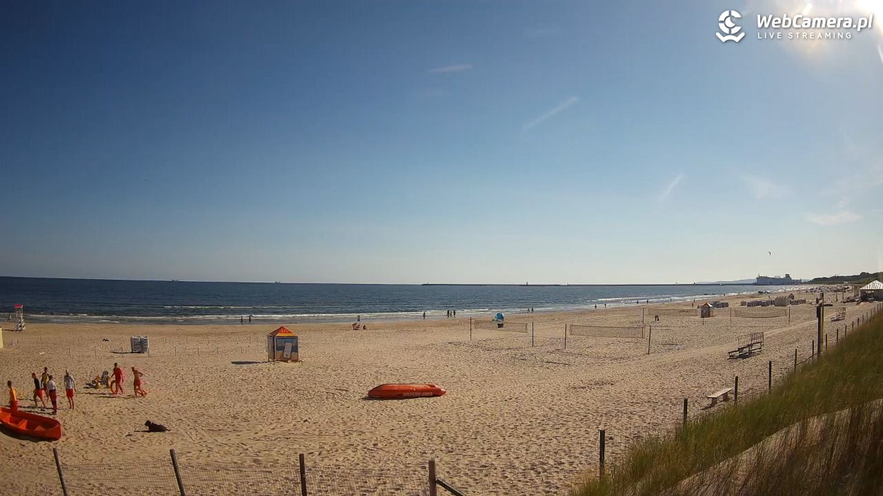 ŚWINOUJŚCIE - widok na plażę - 14 lipiec 2026, 08:52