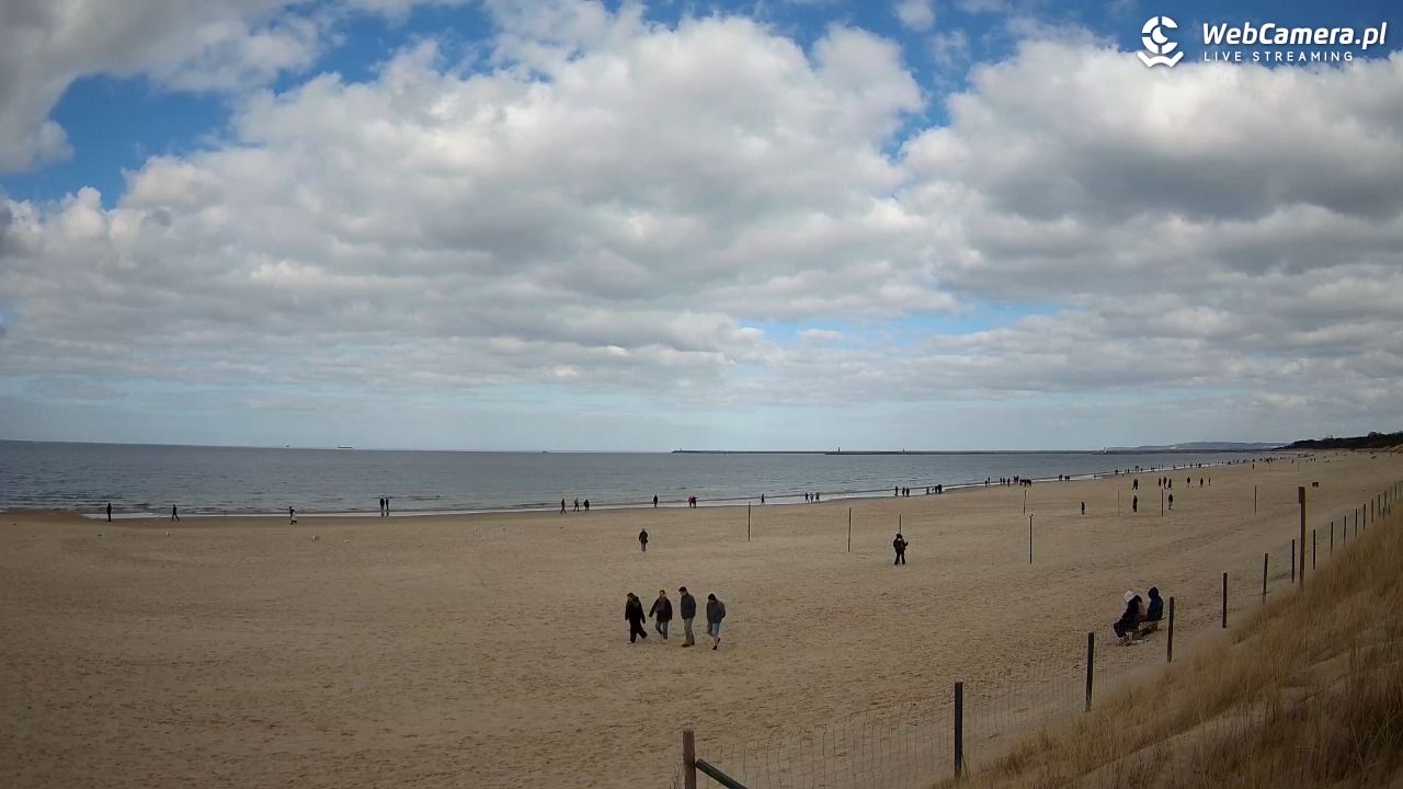 ŚWINOUJŚCIE - widok na plażę - 29 marzec 2026, 15:21