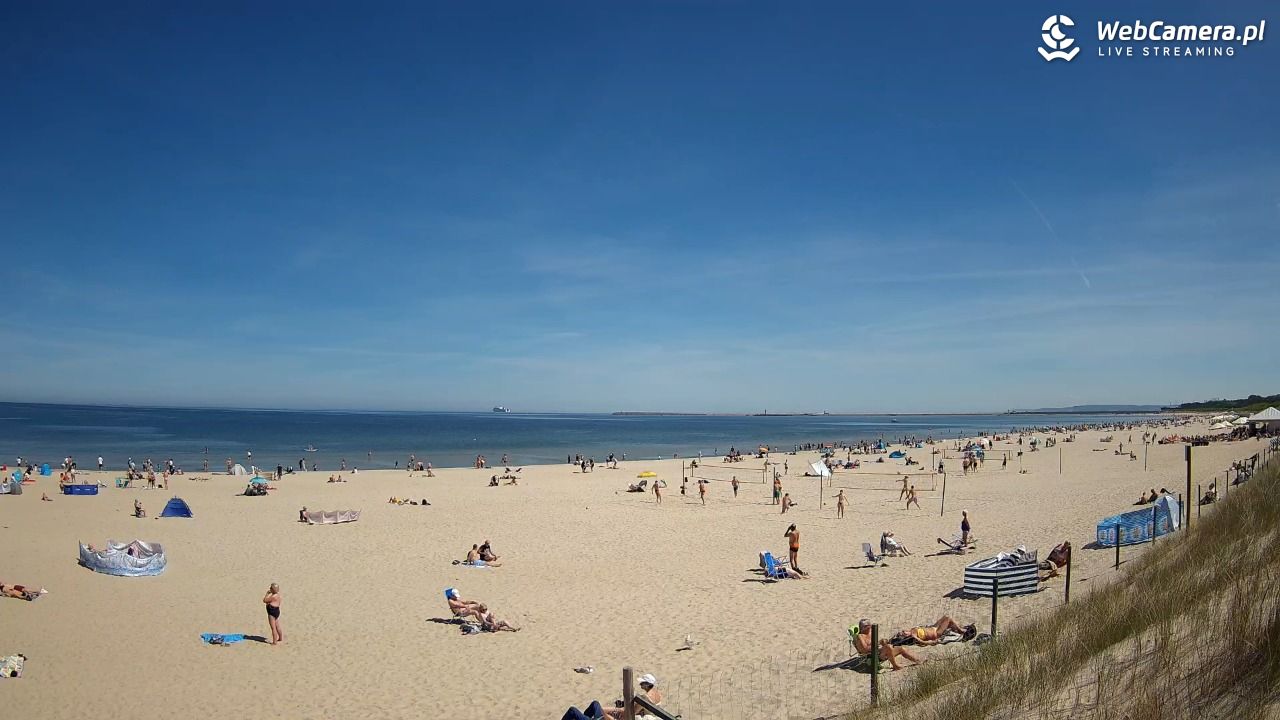 ŚWINOUJŚCIE - widok na plażę - 23 maj 2026, 11:38