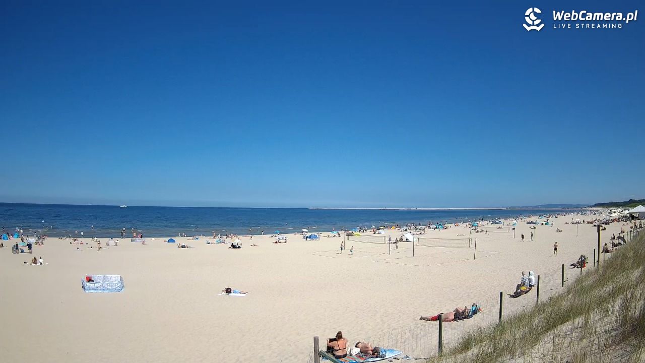 ŚWINOUJŚCIE - widok na plażę - 25 maj 2026, 13:16