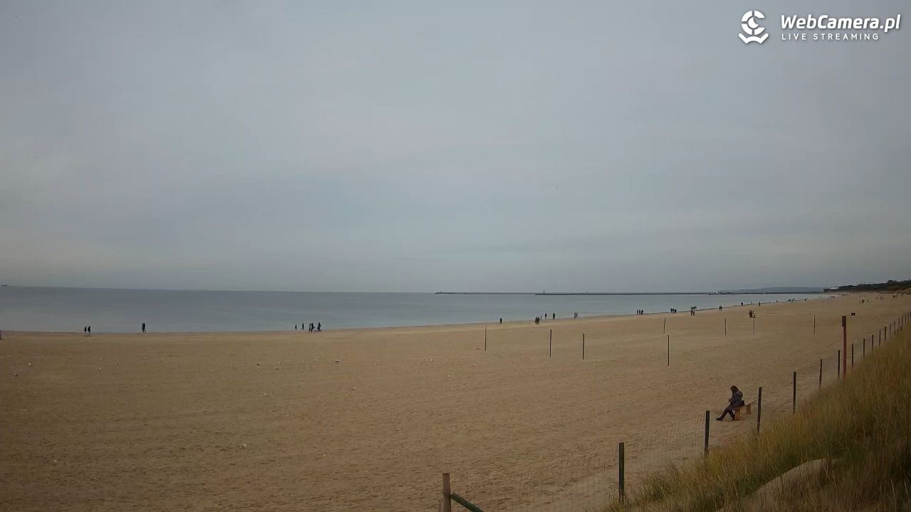ŚWINOUJŚCIE - widok na plażę - 02 listopad 2025, 14:12