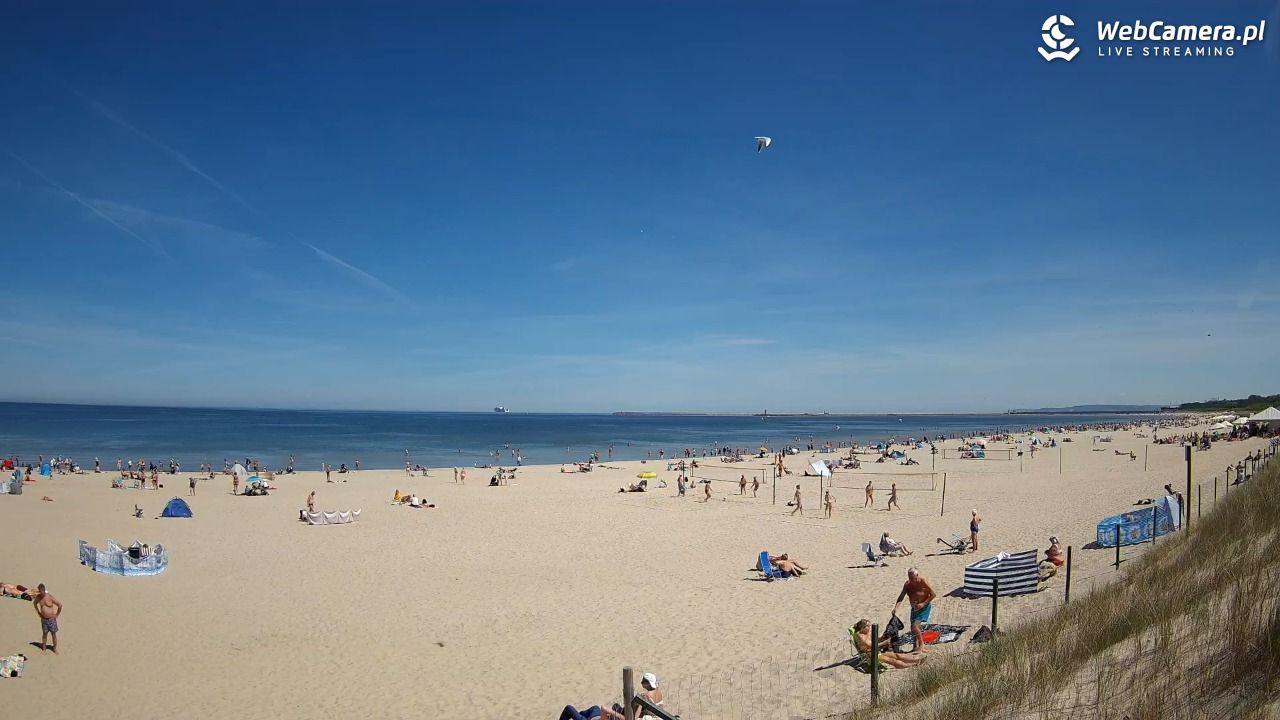 ŚWINOUJŚCIE - widok na plażę - 23 maj 2026, 12:01