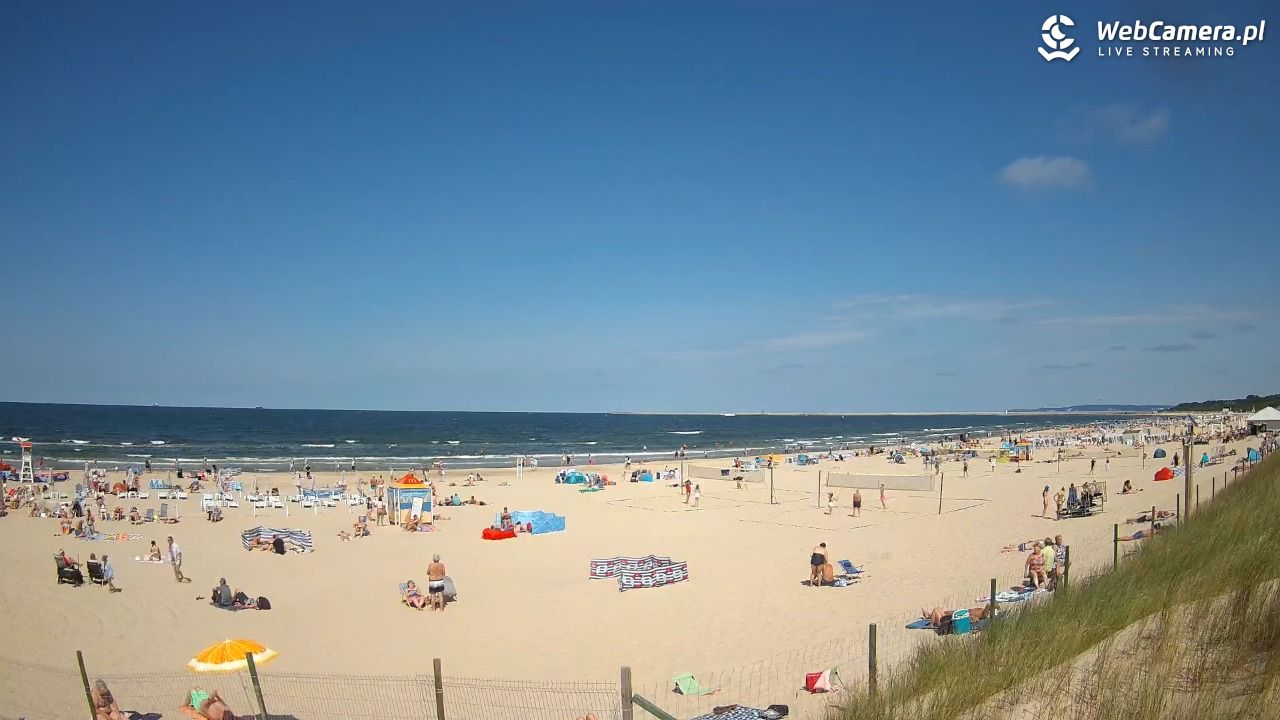 ŚWINOUJŚCIE - widok na plażę - 13 lipiec 2026, 14:35