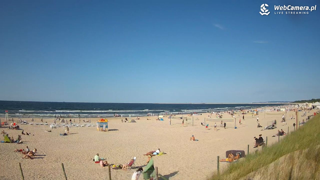 ŚWINOUJŚCIE - widok na plażę - 13 lipiec 2026, 17:31