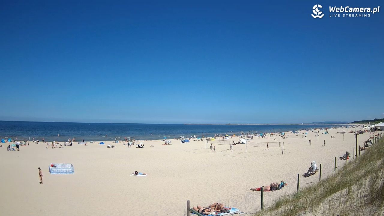 ŚWINOUJŚCIE - widok na plażę - 25 maj 2026, 13:07