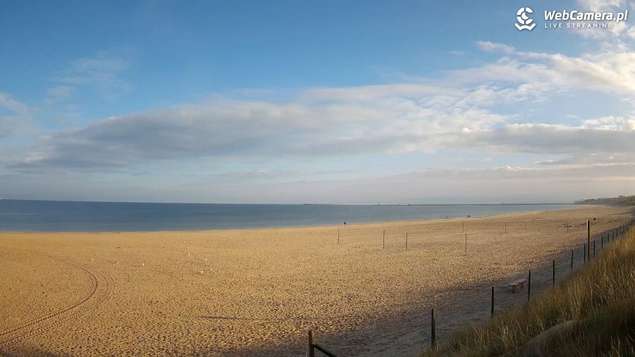 ŚWINOUJŚCIE - widok na plażę - 03 listopad 2025, 09:08