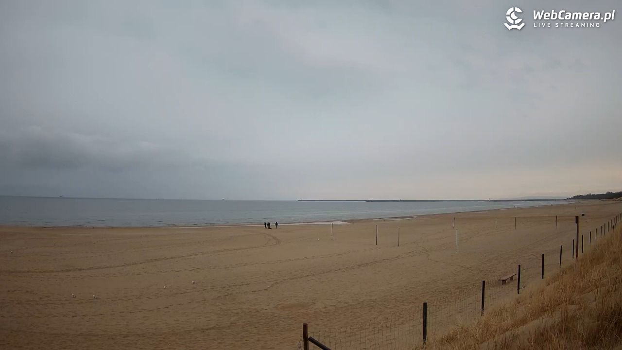 ŚWINOUJŚCIE - widok na plażę - 28 marzec 2026, 17:56