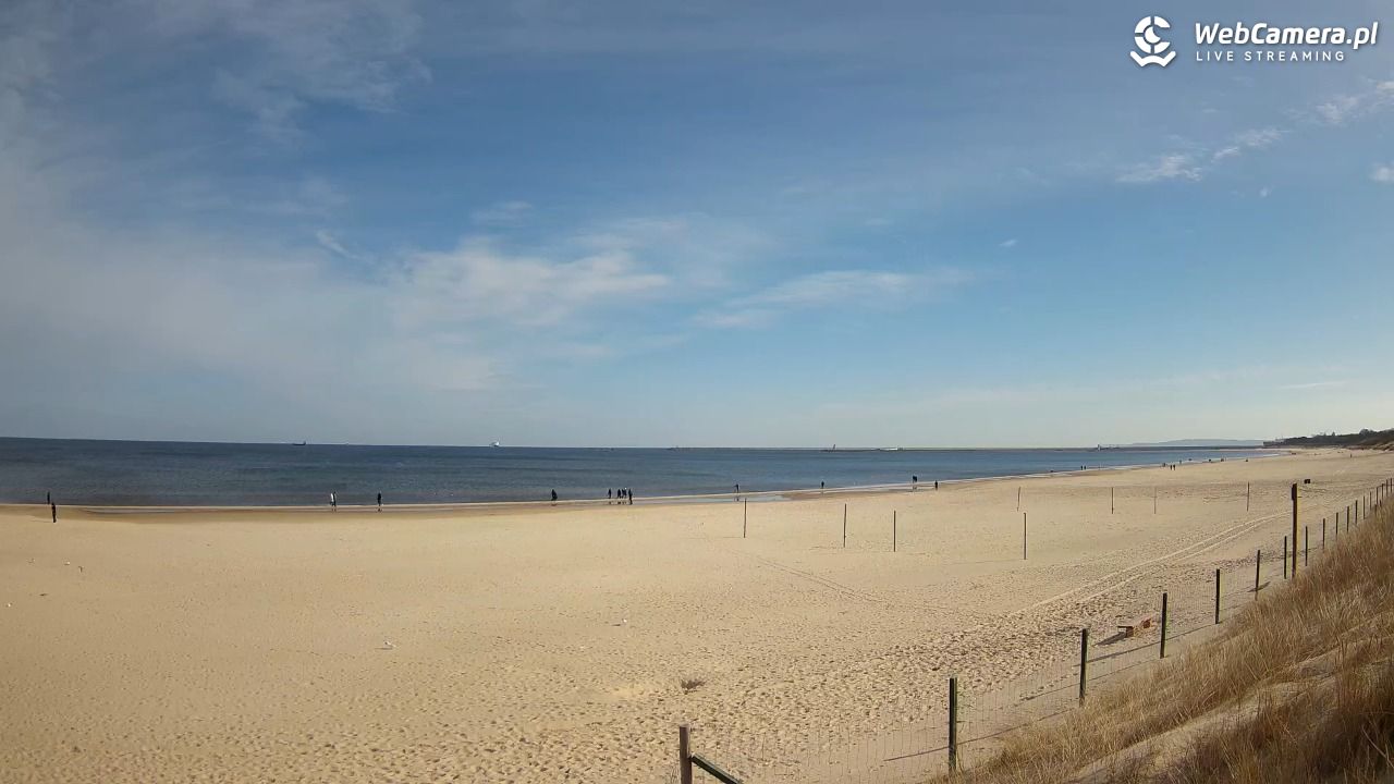 ŚWINOUJŚCIE - widok na plażę - 28 marzec 2026, 09:14