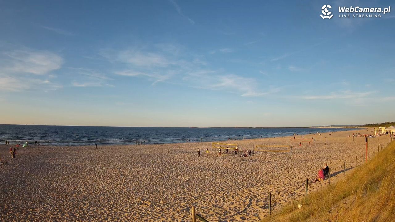 ŚWINOUJŚCIE - widok na plażę - 24 maj 2026, 20:21