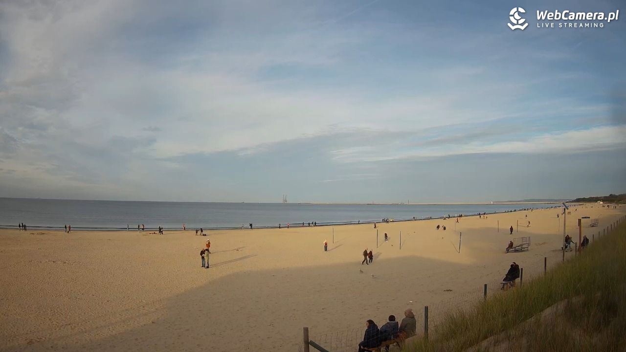ŚWINOUJŚCIE - widok na plażę - 15 październik 2026, 14:55