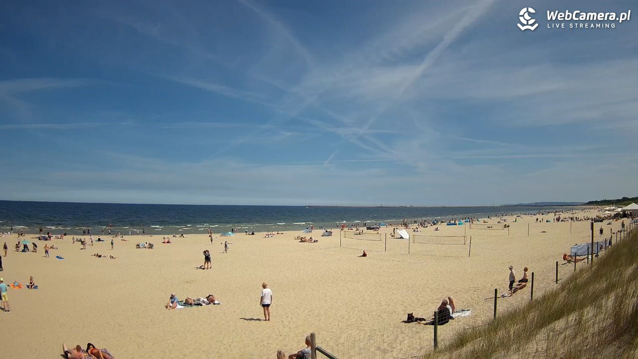 ŚWINOUJŚCIE - widok na plażę - 24 maj 2026, 12:01
