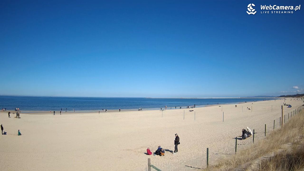 ŚWINOUJŚCIE - widok na plażę - 01 kwiecień 2026, 14:20