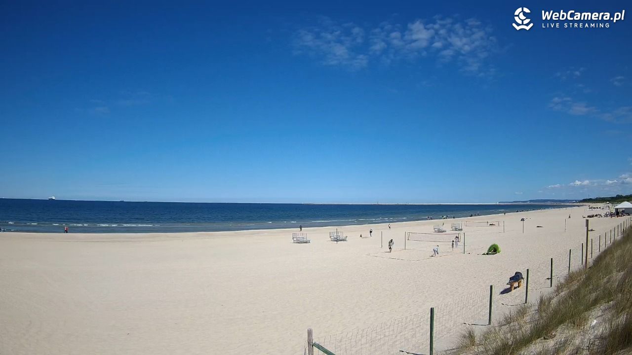 ŚWINOUJŚCIE - widok na plażę - 08 maj 2025, 13:59