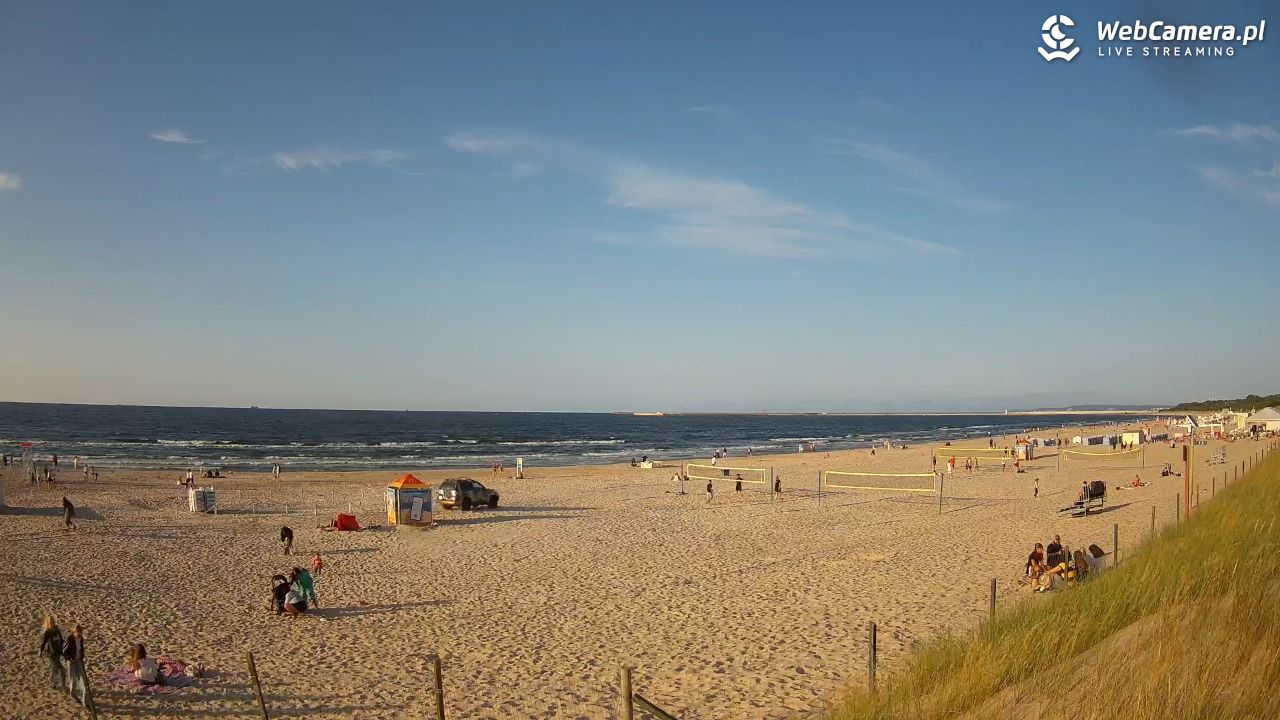 ŚWINOUJŚCIE - widok na plażę - 13 lipiec 2026, 19:37