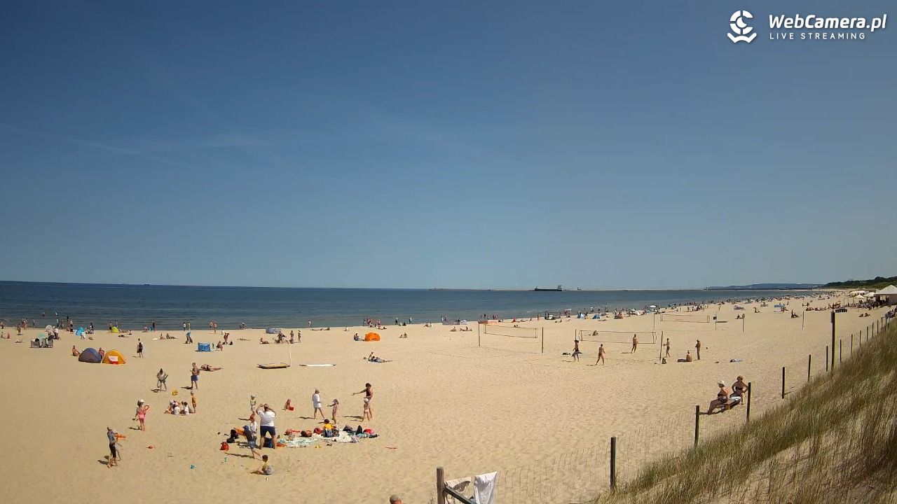 ŚWINOUJŚCIE - widok na plażę - 26 maj 2026, 11:53