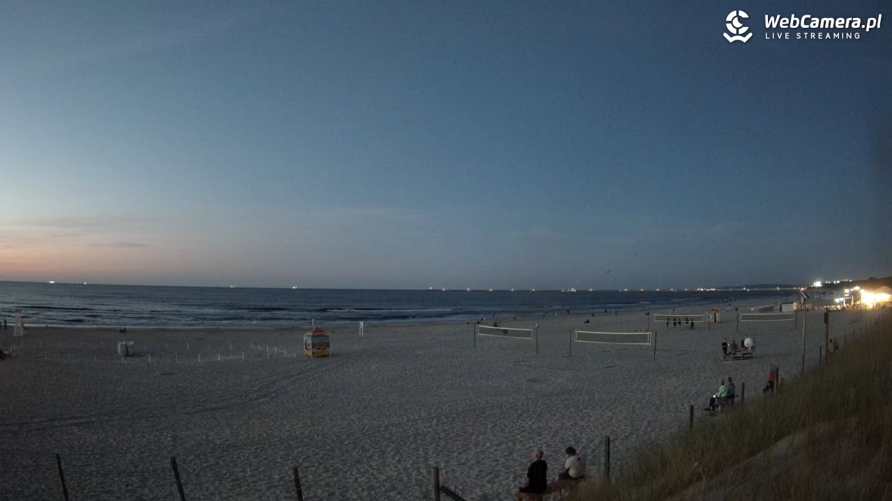 ŚWINOUJŚCIE - widok na plażę - 27 sierpień 2026, 20:49