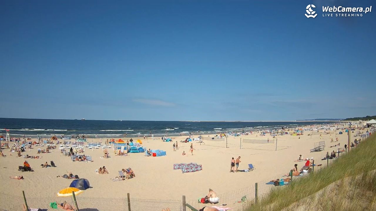 ŚWINOUJŚCIE - widok na plażę - 13 lipiec 2026, 15:37