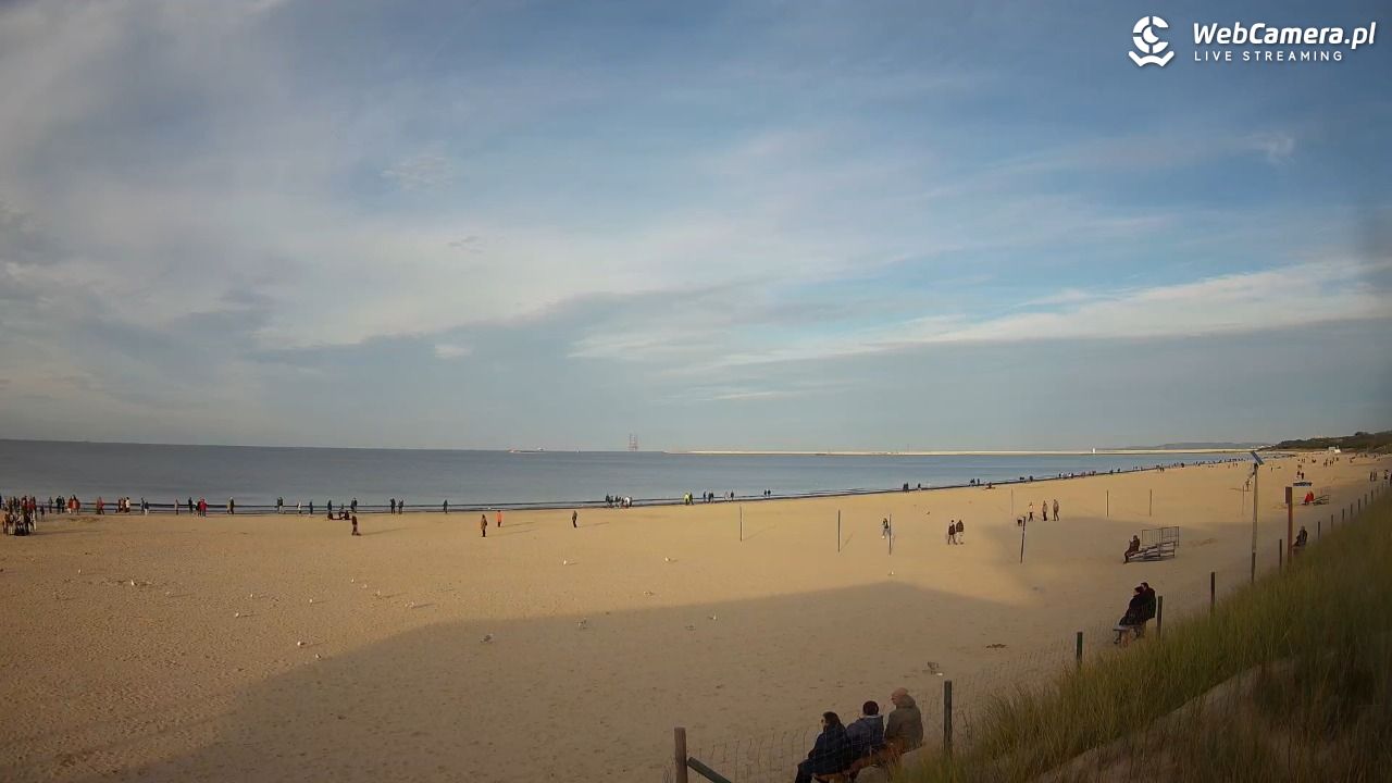 ŚWINOUJŚCIE - widok na plażę - 15 październik 2026, 14:48