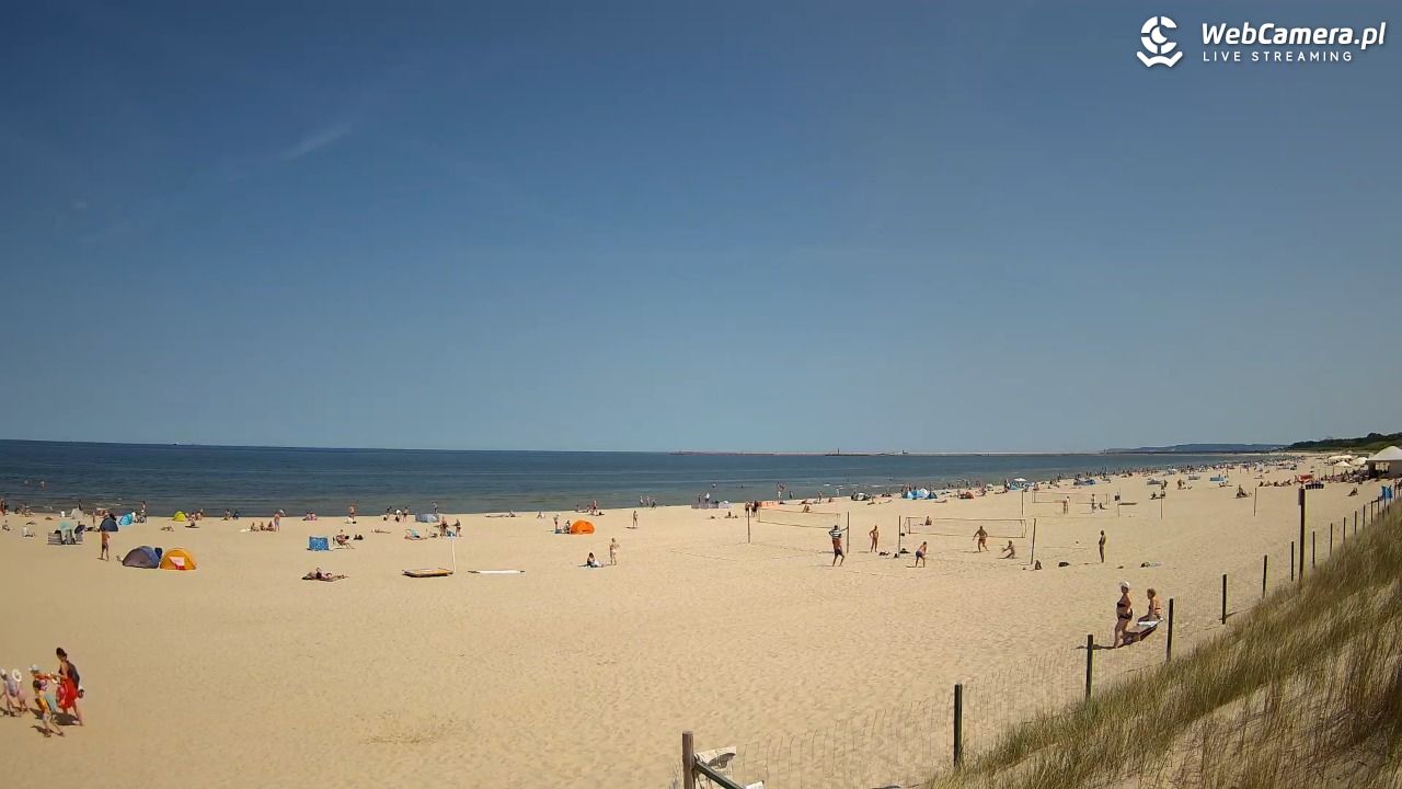 ŚWINOUJŚCIE - widok na plażę - 26 maj 2026, 12:09