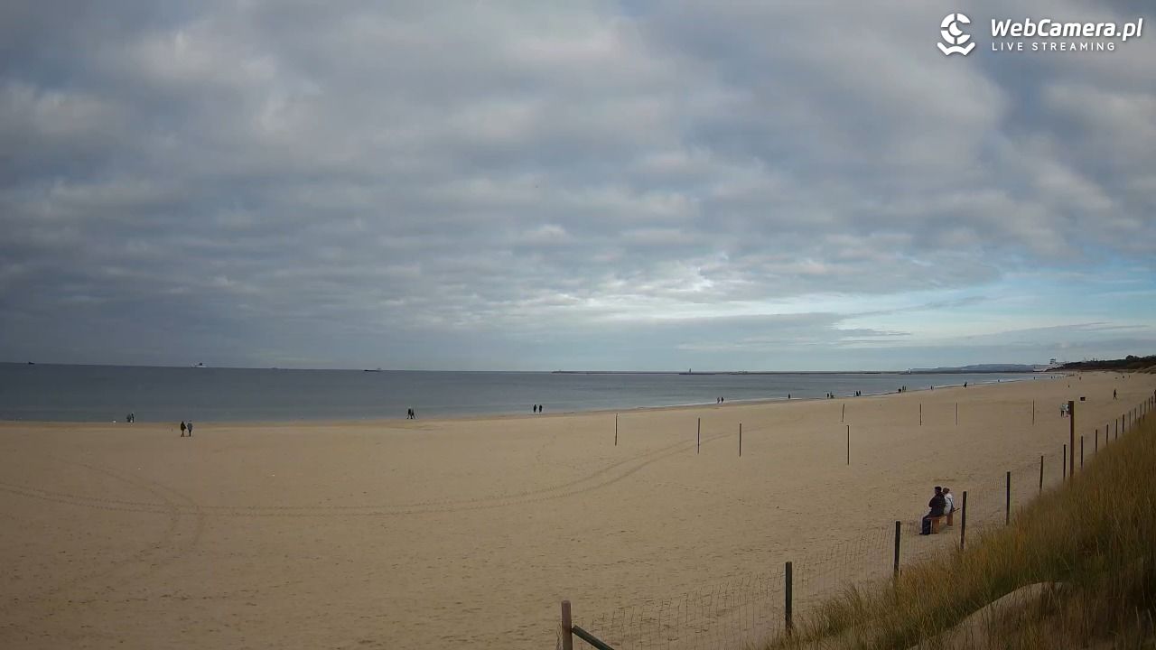 ŚWINOUJŚCIE - widok na plażę - 04 listopad 2025, 13:12
