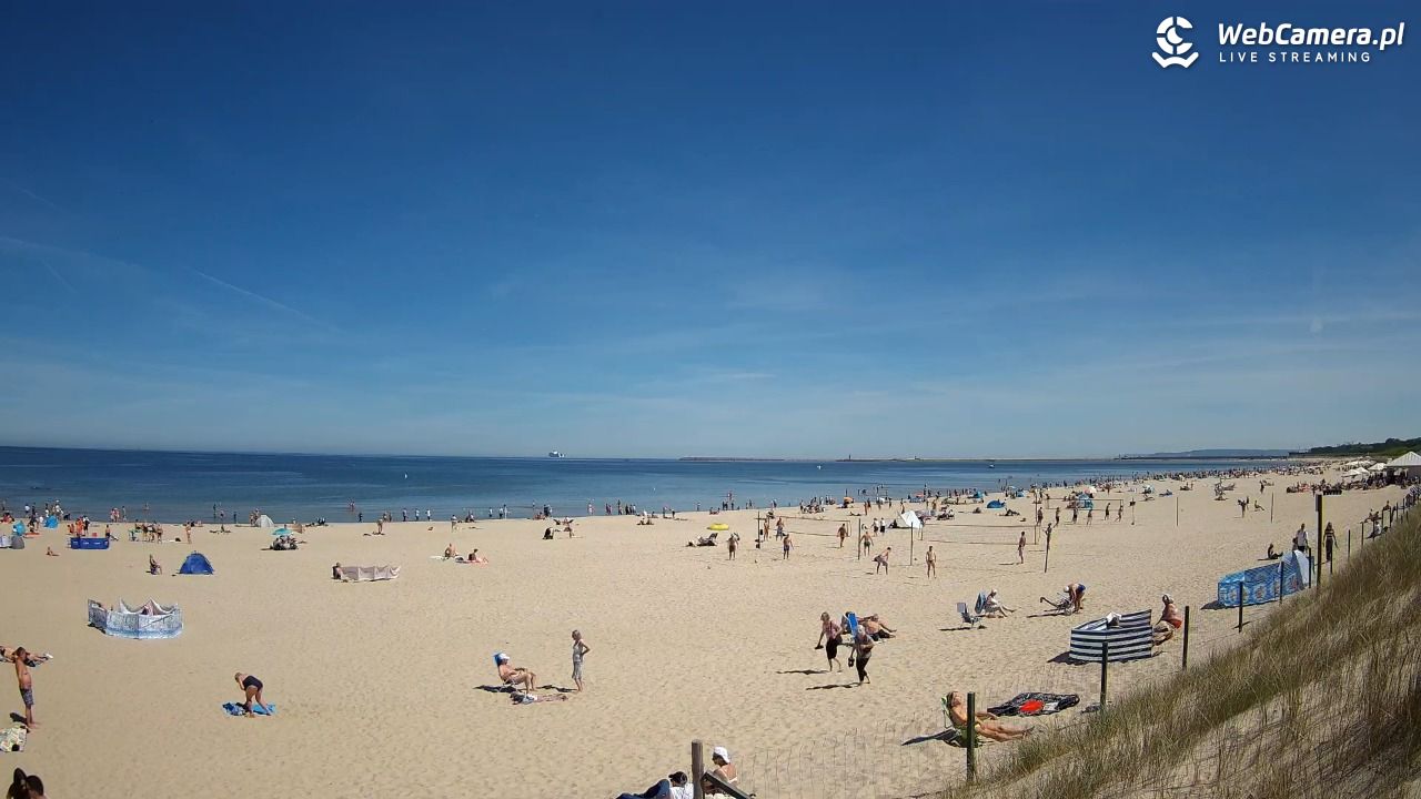 ŚWINOUJŚCIE - widok na plażę - 23 maj 2026, 11:51