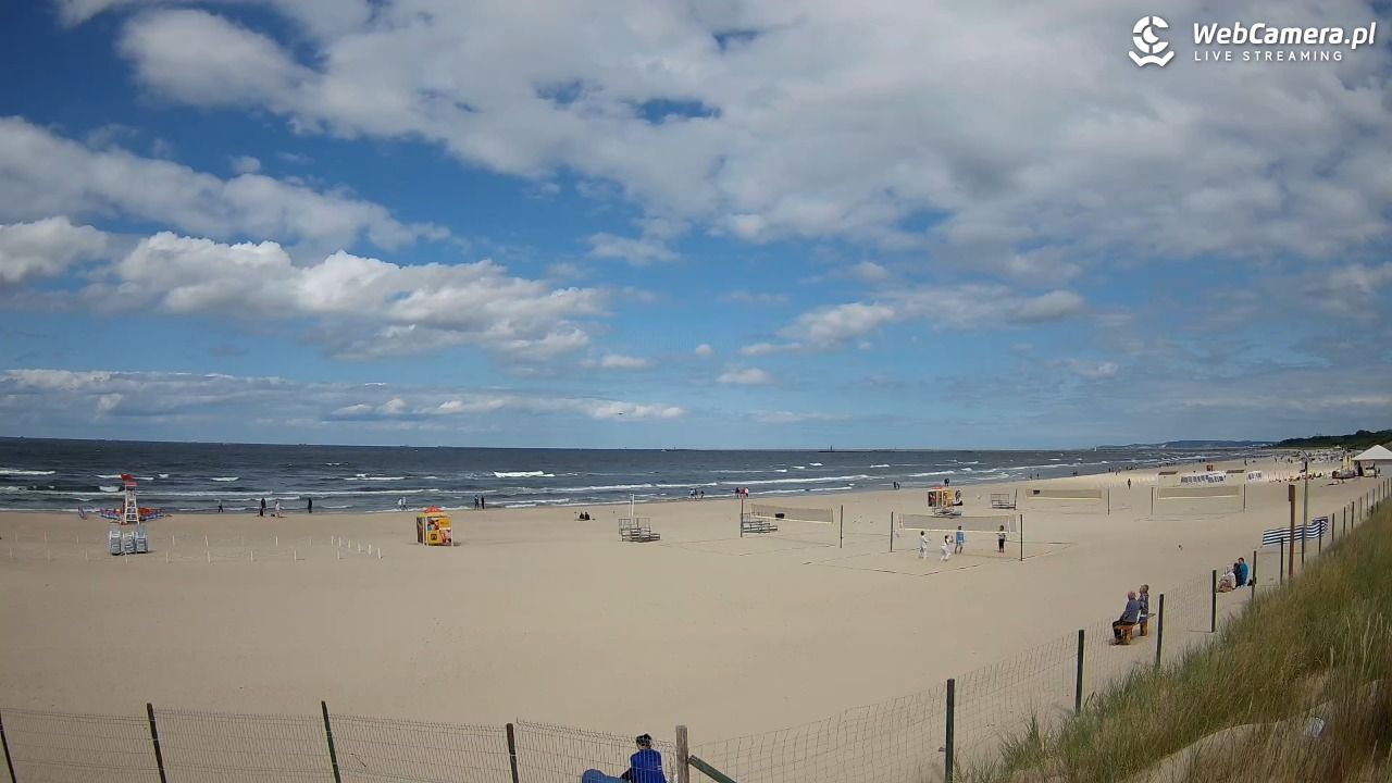 ŚWINOUJŚCIE - widok na plażę - 25 czerwiec 2025, 15:31
